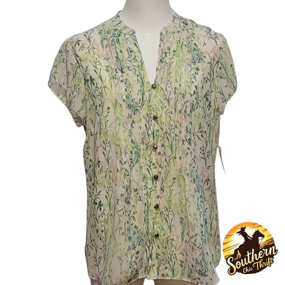 Coldwater Creek Tops - ✨️NWT✨️ Coldwater Creek - XS Green, Off White, Blue Blouse